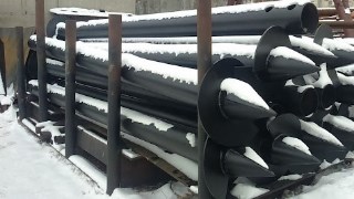 Винтовые сваи диаметром 73 мм Чебаркуле цена от 1332 руб.
